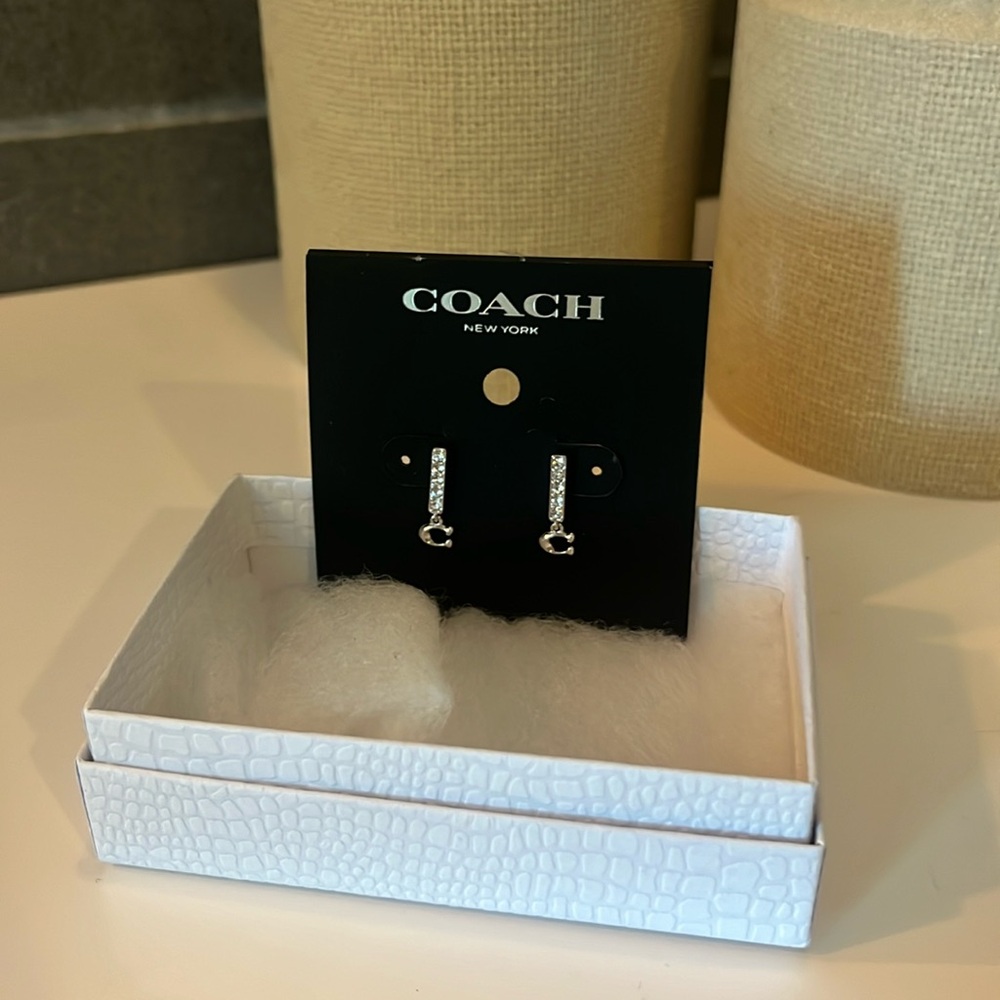 NWT Coach earrings